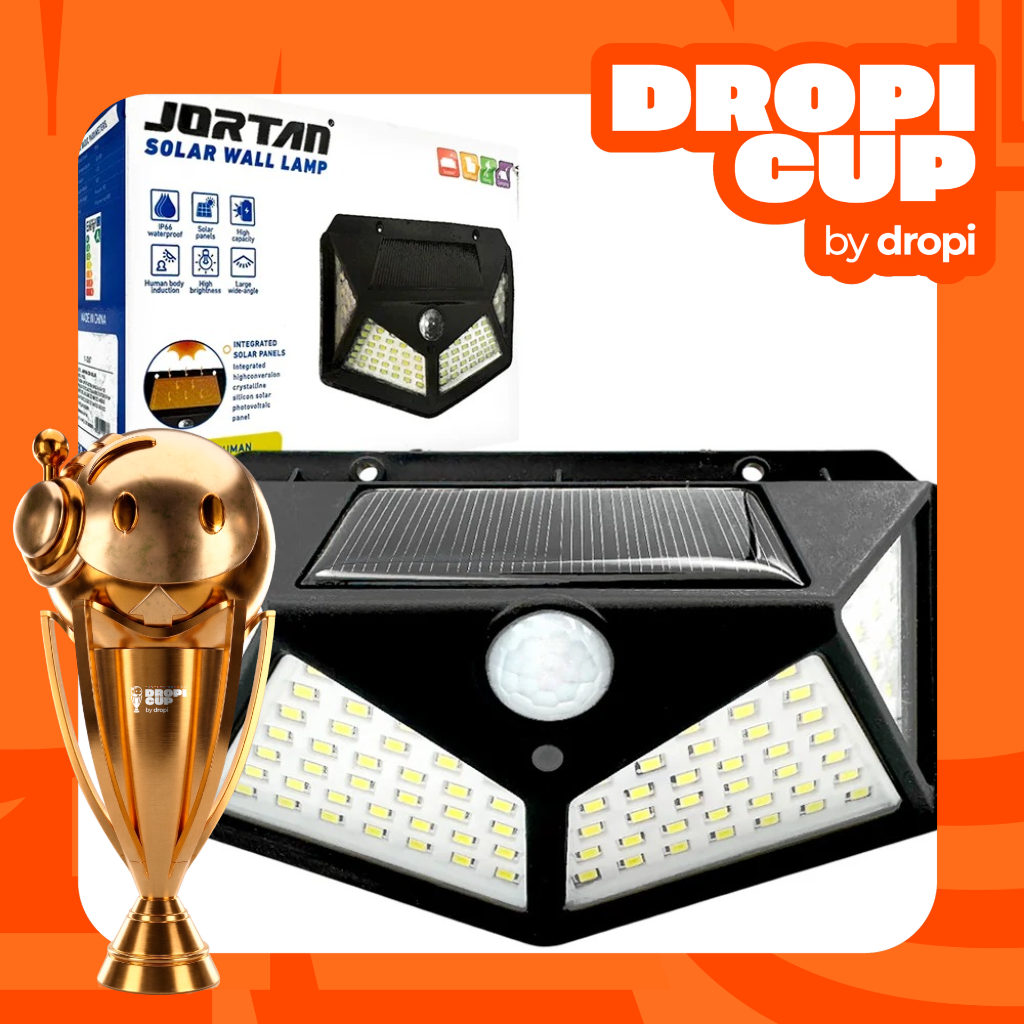 Lampara solar LED de Pared  DROPI CUP